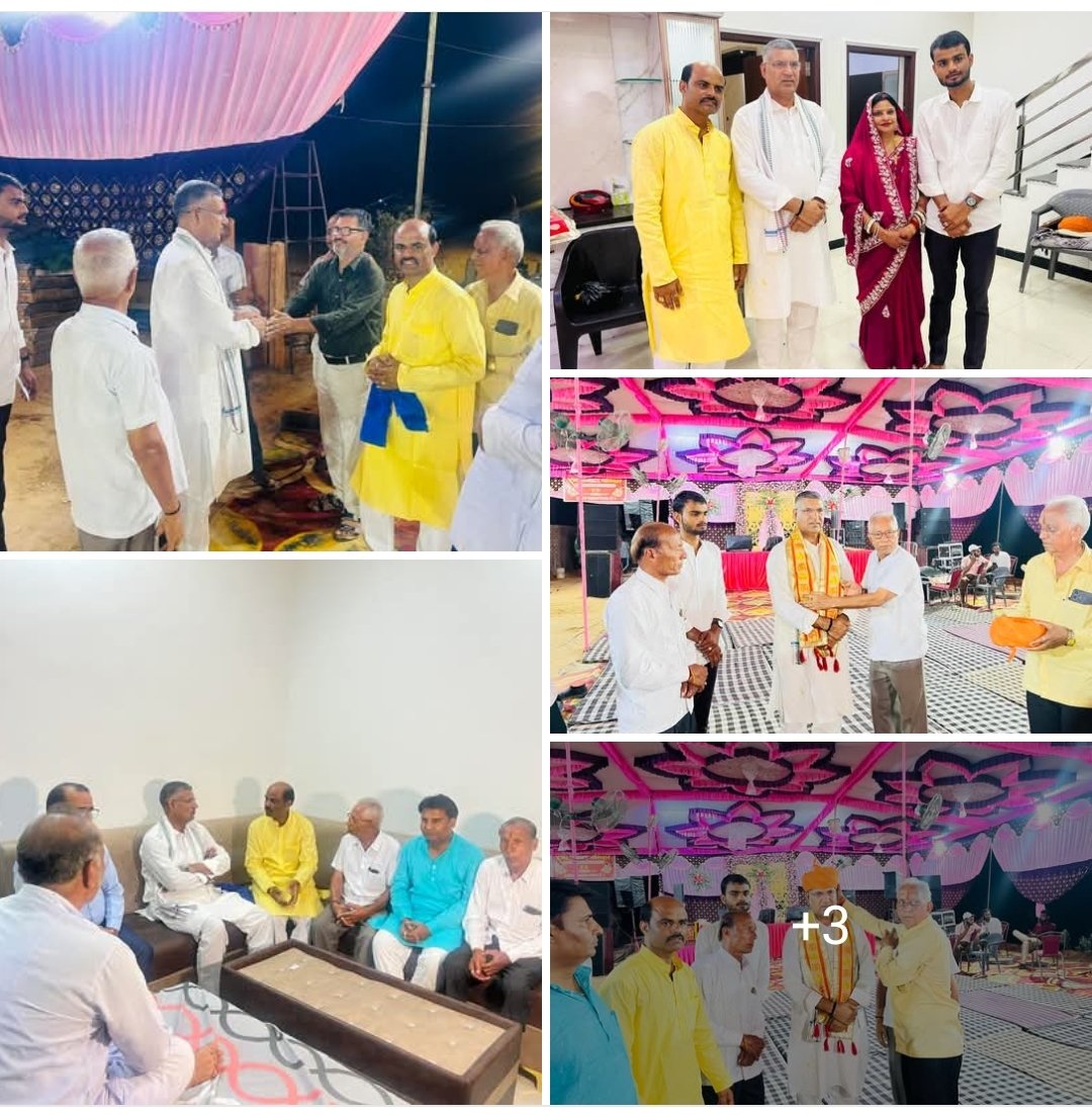 #सरदारशहर में पिंटू सैन जी (वार्ड पार्षद) के नवनिर्मित आवास पर आयोजित कार्यक्रम में पहुँचने पर साफ़ा एवं दुपट्टा पहनाकर आत्मीय स्वागत किया एवं सभी अतिथियों से आत्मीय मुलाक़ात हुई।
#sardarshahar #suratgarh