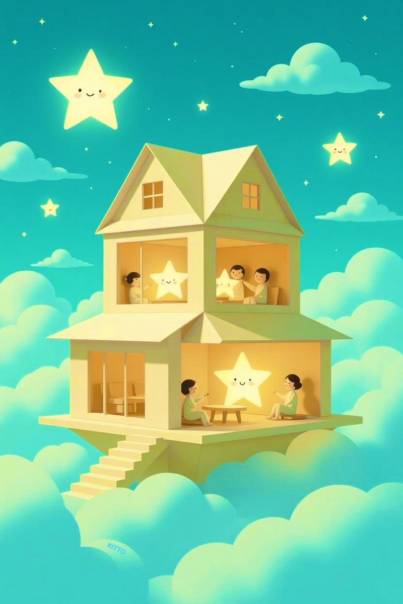 Clouds carry whispers of the ones who still watch you grow.