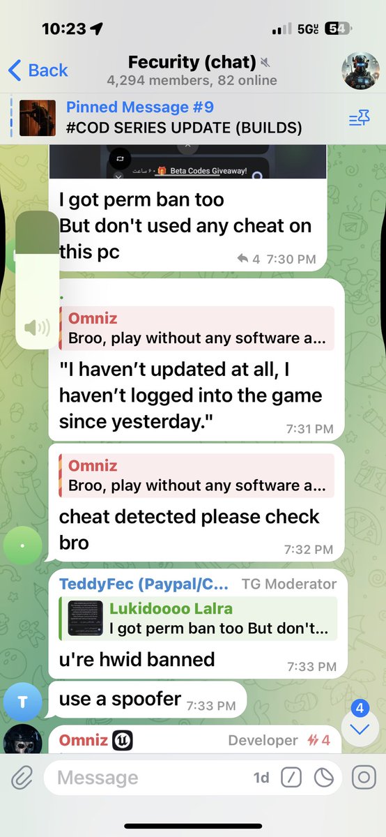 🔴 BREAKING NEWS! CoD is COOKING!!!💥
Some of the biggest Call of Duty cheats have been detected:
🔥 Hypervision
⚡ Synthetic Skill
💀 Proof Core
🚫 Fecurity (users still being banned left and right)

All detected. All users banned.
This happened on WSOW day and the eve of the