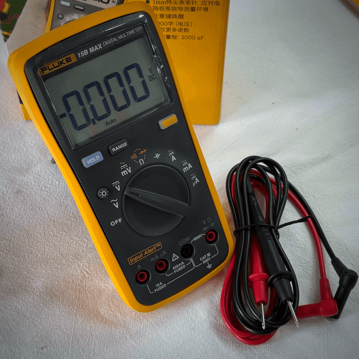 TESTRO_LLC's tweet image. Fluke 15B+ / 15B MAX | 1000 V / 10 A; display 4000 (15B+) / 6000 (15B MAX) counts. For panel and field checks. Request a quote.
#DigitalMultimeter #ElectricalTesting #Maintenance #CATIII600V