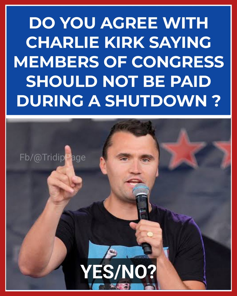 Do you agree with him? 🇺🇸

Yes/No?

#charliekik #congressusa