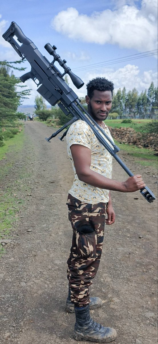 Fano fighters captured Zijiang M99 anti-materiel rifles from the republican guards in Gojjam. Fanos are decimating the regime forces left and right <a href="/war_noir/">War Noir</a>