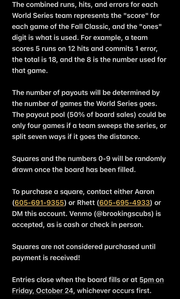 Brookings Cubs Amateur Baseball tweet media