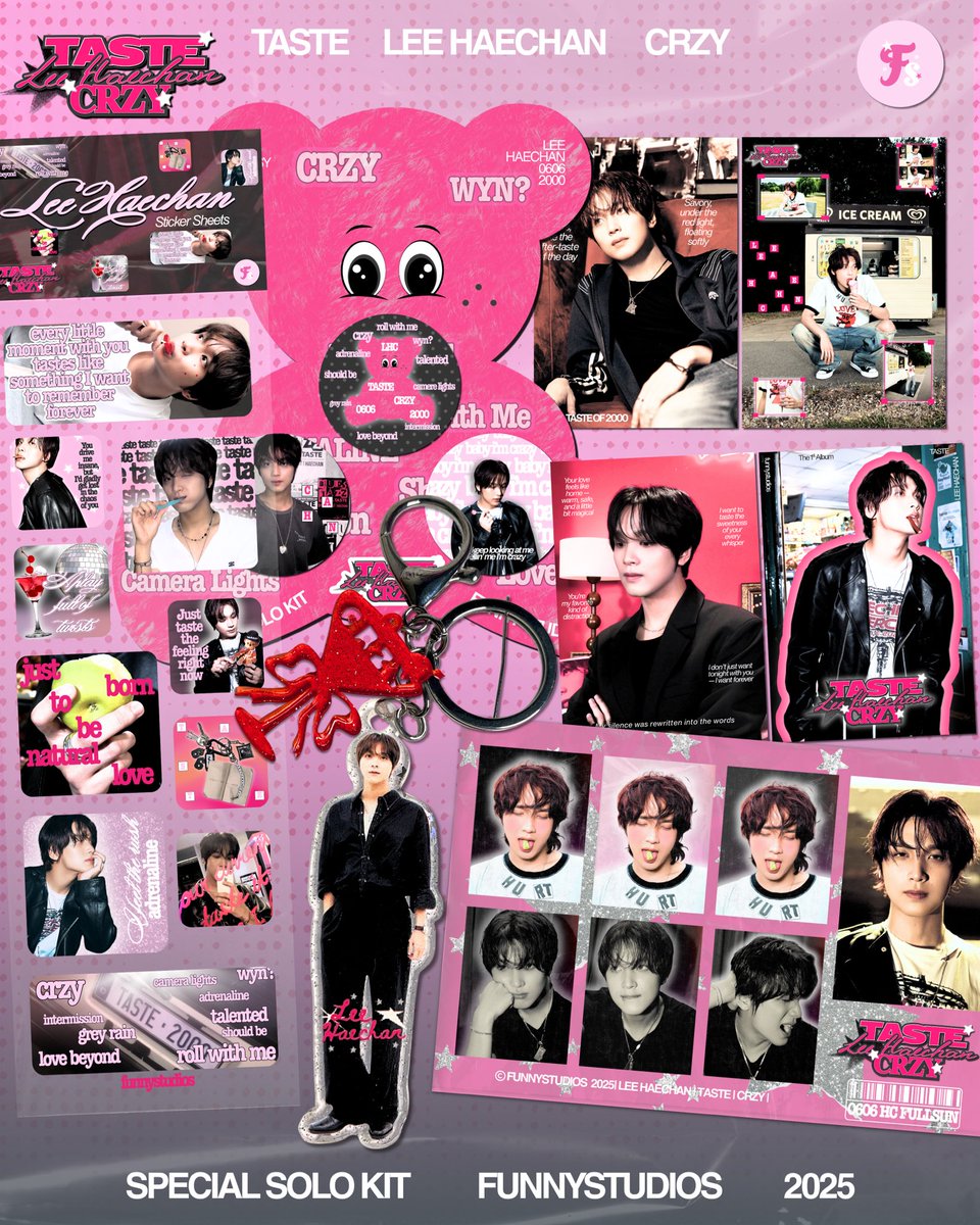 funnystudios__'s tweet photo. [Re-shares and likes are very appreciated] 

⭐️TASTE Lee Haechan CRZY⭐️ 
Special Solo Kit by Funnystudios

💽 Package
Package only Rp 35.000 | DP 25.000

🧷 PIN SET 
Rp 20.000 | DP 10.000

🎶 KEYCHAIN
Rp 48.000 | DP 38.000

🗃️ FULL SET Rp 98.000 | DP 88.000 https://t.co/VCjkR12DjH