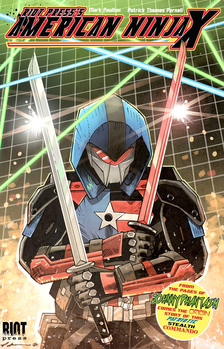 JoeFest 2025 American Ninja X (Ashcan/Preview) - Very Limited Run
First Come, First Serve Availability Only At Riot-Press #RiotPresS riotpress.myshopify.com/products/ameri…