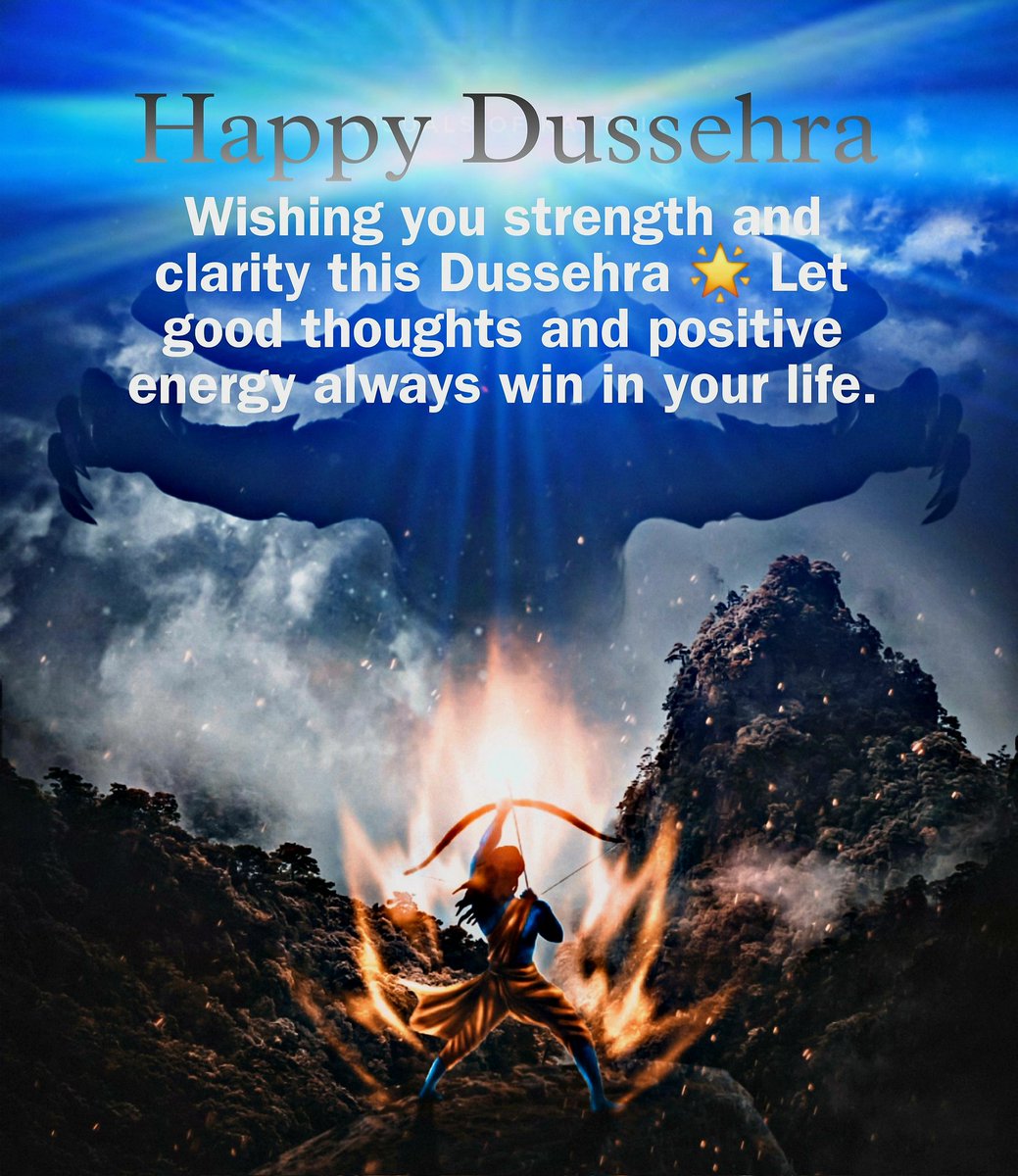 #happydusshera #goodoverevil #positivethoughts #clarity #truth #courage #goodness #yogalifeandpeace #yogalifeandsoul