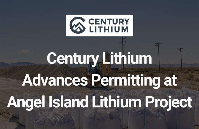 TheAssay's tweet image. Century Lithium (@CenturyLithium) Advances Permitting at Angel Island Lithium Project

Read here:hubs.la/Q03LSmTf0

$TSXV $LCE