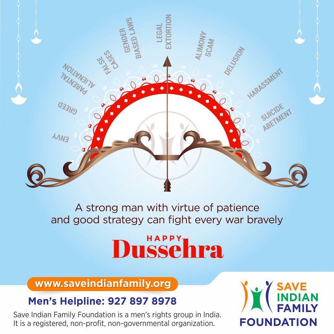 SamSiff's tweet image. Ravan died in Ramayan.
Today’s Ravan wears a saree & files false DV, 125 & rape cases.
🚩 Innocent men & families suffer for years.
This #Dussehra let’s burn the real Ravana – misuse of laws by women.
#MensRights #FalseCases #Dussehra2025
#Dussehra2025 #Vijayadashami #dussehra…