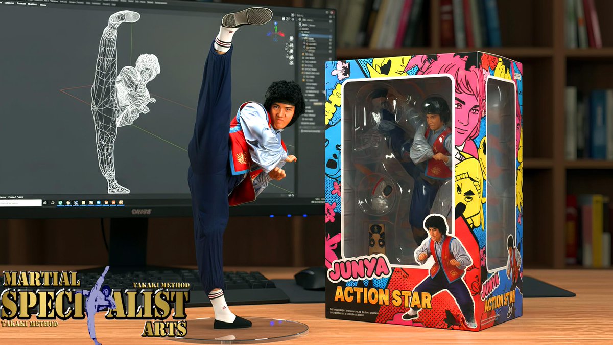 junyakings's tweet image. 🌟STAFF 版🌟#高木淳也 のヒーロージャーニー🦸10月に入りました🤣今月も頑張りまーす😘今月の一枚は、今流行りの #カンフーチェン フィギアでございます🥰