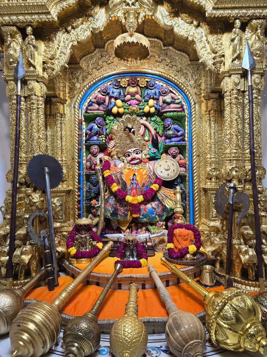 SadhaMaanus's tweet image. हनुमान जी के दर्शन दिनांक २ अक्टूबर २०२५