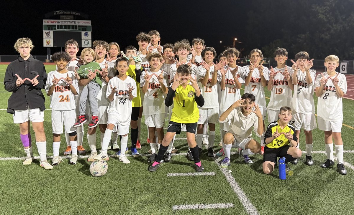 C-Team takes the win! 
Erie 2-0 Longmont
#GoTigers <a href="/ErieHSAthletics/">Erie HS Athletics</a> <a href="/TigersPrincipal/">Josh Griffin</a>