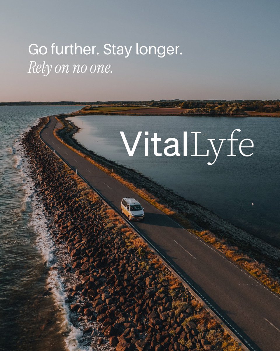 VitalLyfe's tweet image. Built for movement.
Wherever the road takes you, autonomy follows.

#FutureOfWater #EngineeredForLife #BeyondUtility

Water Without Limits
📩 Join Us (Link in bio)