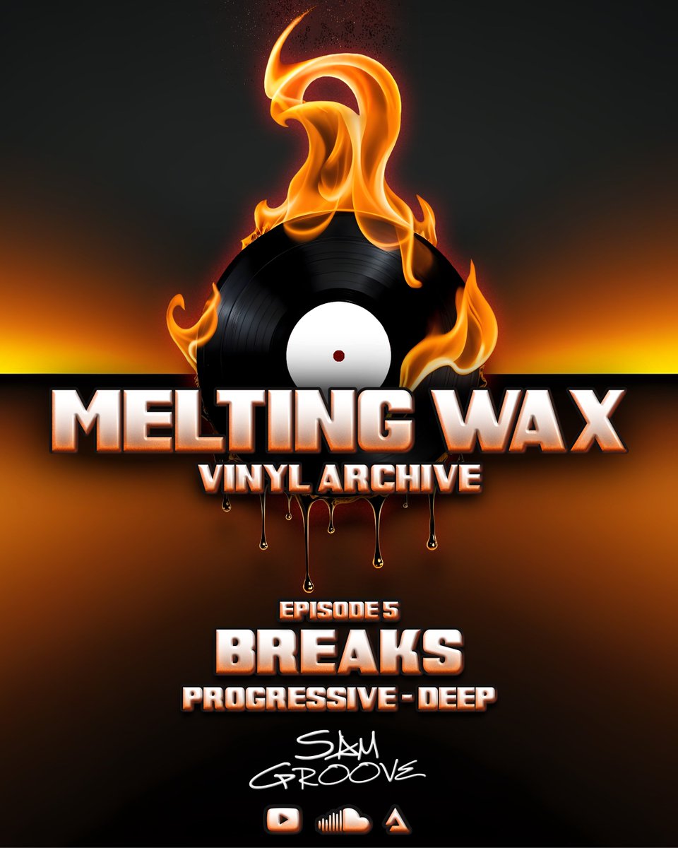 SamGroove's tweet photo. Melting Wax Episode 5 is out now on YouTube, SoundCloud, &amp; Audius 🔥 https://t.co/nEKeASqJGw