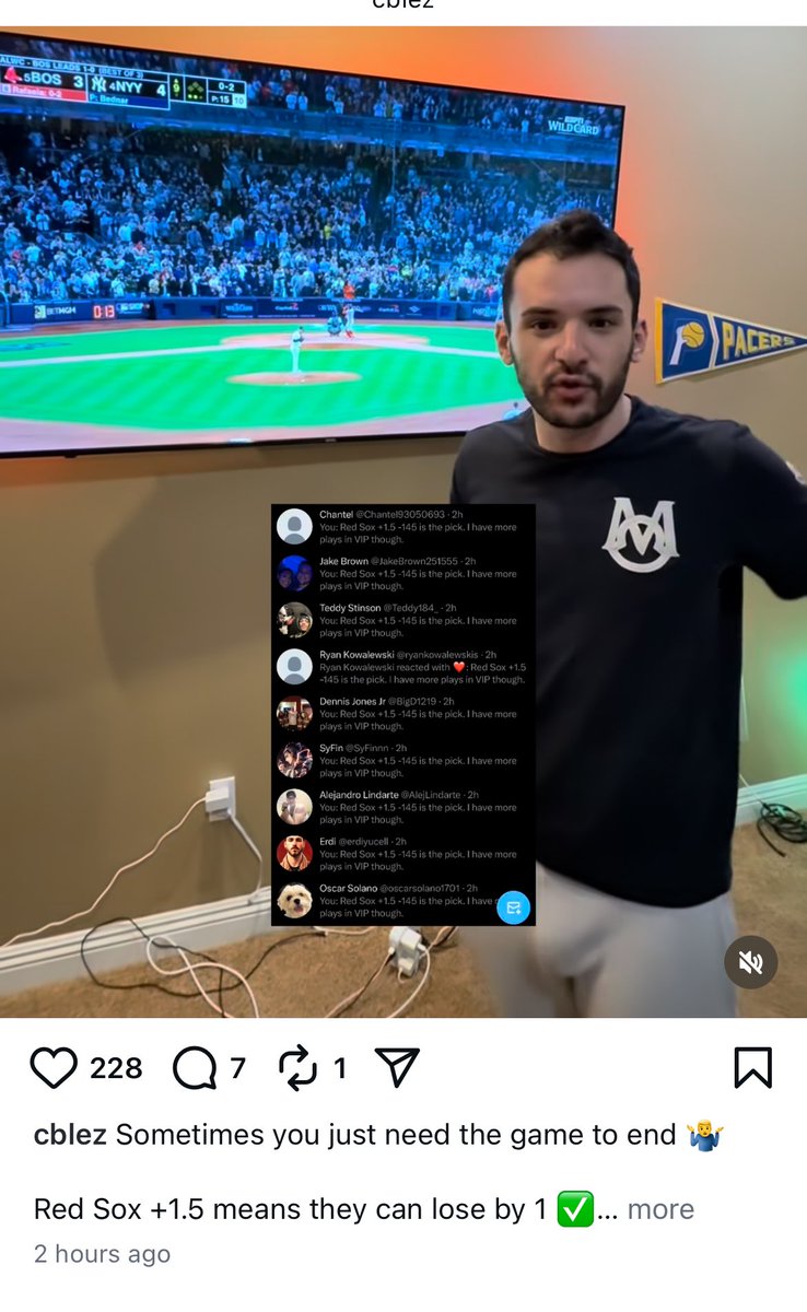 🤡 boy <a href="/cblezbets/">cblez</a> goes 1-3 today 

❌Cubs
❌Detroit 
❌Reds 

He posts non stop videos on his 1 win

ALL CRICKETS on the 3 games that lost 

Scam capper 101 playbook