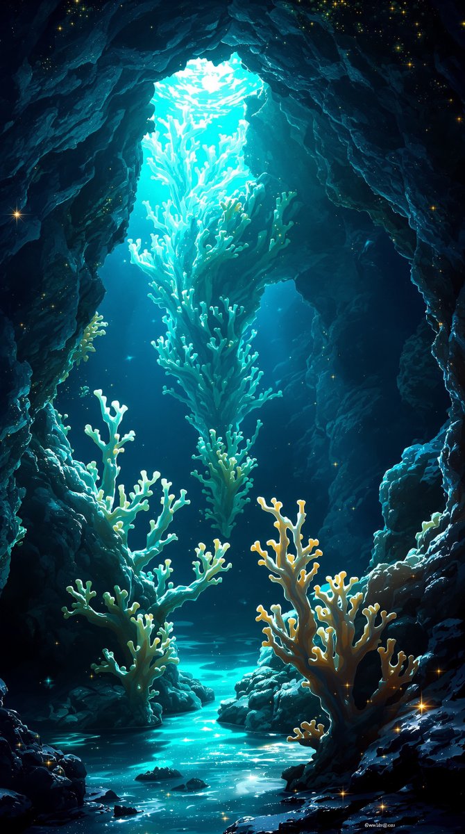 wallpaper_fm's tweet photo. Glowing reefs guided explorers through luminescent waves toward submerged wonders.
#Wallpapers #Wallpapers4k #UnderwaterCave #MysticalReefs #NatureMagic #Exploration #OceanMystery #BlueWonder https://t.co/I3ej8YI98C