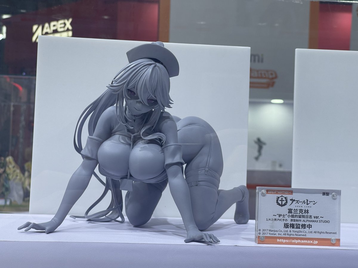 alphamax_figure's tweet image. 1/4 スケールですので迫力がありますね...！
いずれの原型も、【版権元様監修中】となります。
続報をお楽しみに...！

#上海ワンフェス #alphamax #アズールレーン
