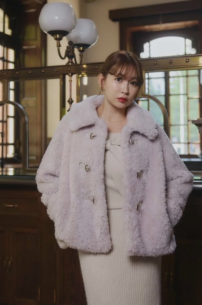 herlipto コート Herlipto ハーリップトゥ Convertible Faux Fur Tippet Coat