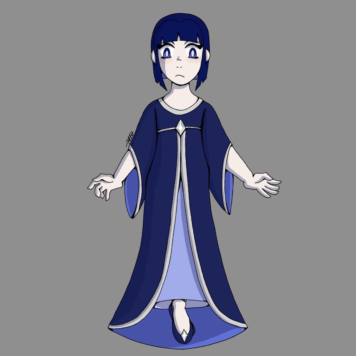 Screeching18's tweet photo. #digitalart #oc #moongoddess https://t.co/wp0Au8Y3j3