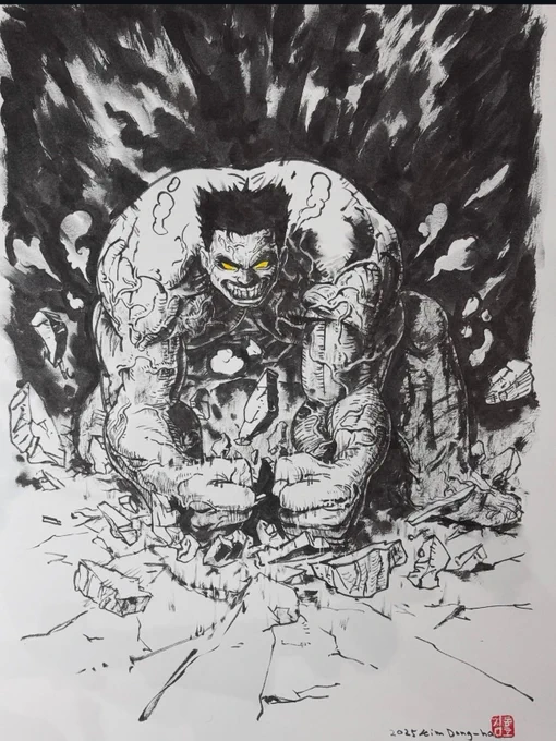 Artwork by Dongho Kim
https://t.co/L16usV3Kmy 