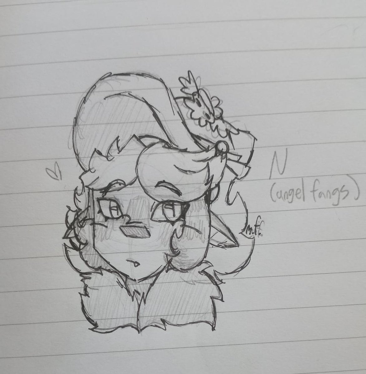RottmntRaph's tweet photo. I doodled N from the Angel Fangs AU like a month ago uhh
Idk how to draw humans stop
#murderdrones #md #murderdronesfanart #mdfanart #fanart #mdAU #MurderdronesAU #angelfangs #angelfangsmurderdrones #mdangelfangs #angelfangsmd #murderdronesangelfangs
The AU is @mishim0 's, yeah https://t.co/qTBpd38mxh
