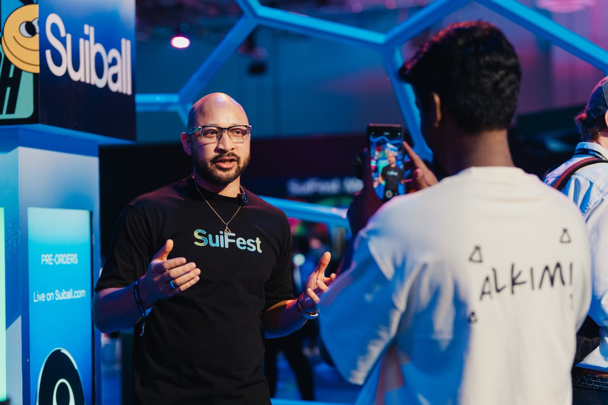SuiNetwork's tweet photo. ✨ Welcome to SuiFest! ✨

We’re live in Singapore - swing by, explore the space, and meet the Sui community.

Let’s make it unforgettable!
