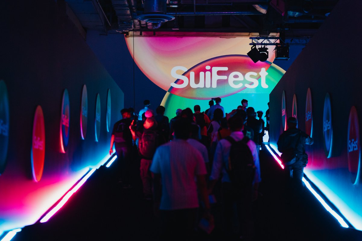 SuiNetwork's tweet photo. ✨ Welcome to SuiFest! ✨

We’re live in Singapore - swing by, explore the space, and meet the Sui community.

Let’s make it unforgettable!