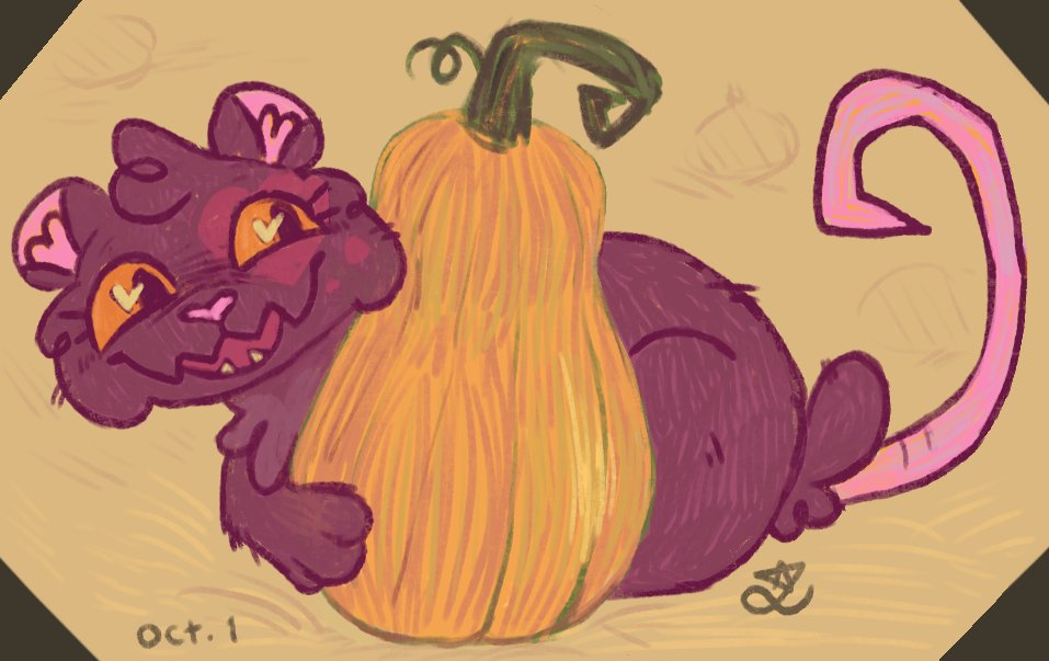 C4Tstate's tweet photo. rat in the pumpkin patch :) #hydetober #inktober https://t.co/CKjuwwfdkJ