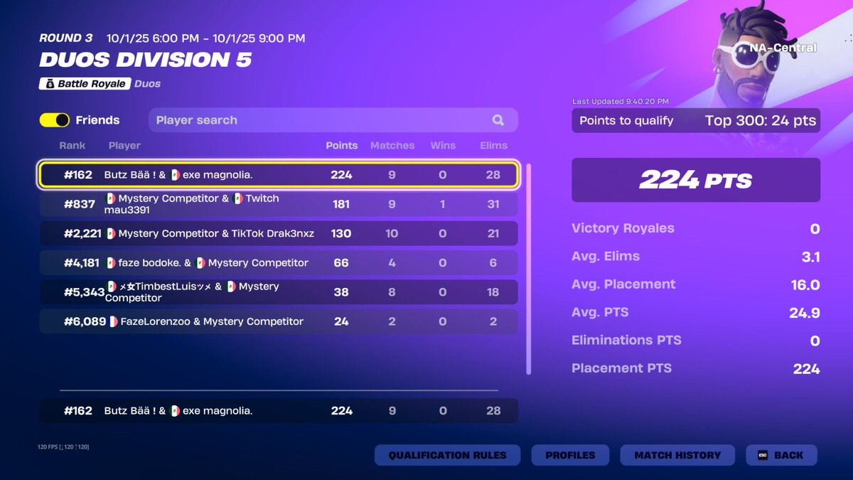Butz1v's tweet photo. Qualed div 4 w/@magnoliafnr 🏆💥 https://t.co/xdZuyVesAp