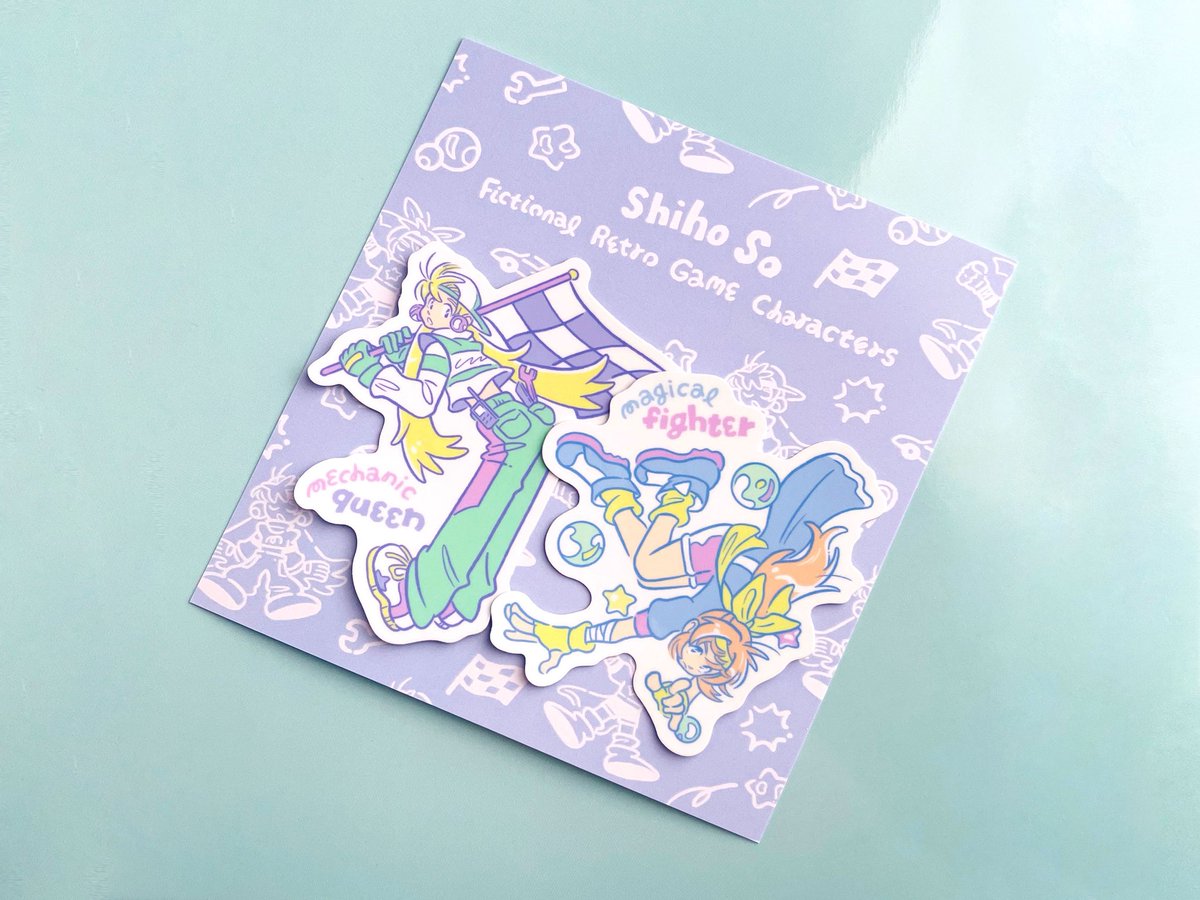 Shiho So x TOKYO CULTUART by BEAMS
NEW T-shirt &amp; Stickers 発売スタート🕹️

今回のテーマは「架空のレトロゲームキャラクター」🏁🏎️💫🥊

とても可愛く仕上がったので、ぜひチェックしてください。

今週よりBEAMS JAPAN店頭にて発売！
オンライン販売は後日お知らせします。