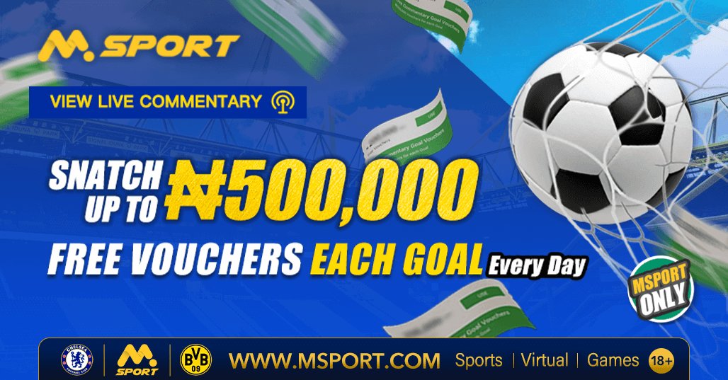jayboysmith215's tweet photo. View Live Commentary on MSport, Get Free Vouchers Giveaway! The ONLY and FIRST betting site to have independent live commentray feature. Come and try NOW! 
https://t.co/1fgn7OuUpc https://t.co/Ul2rK7aenf