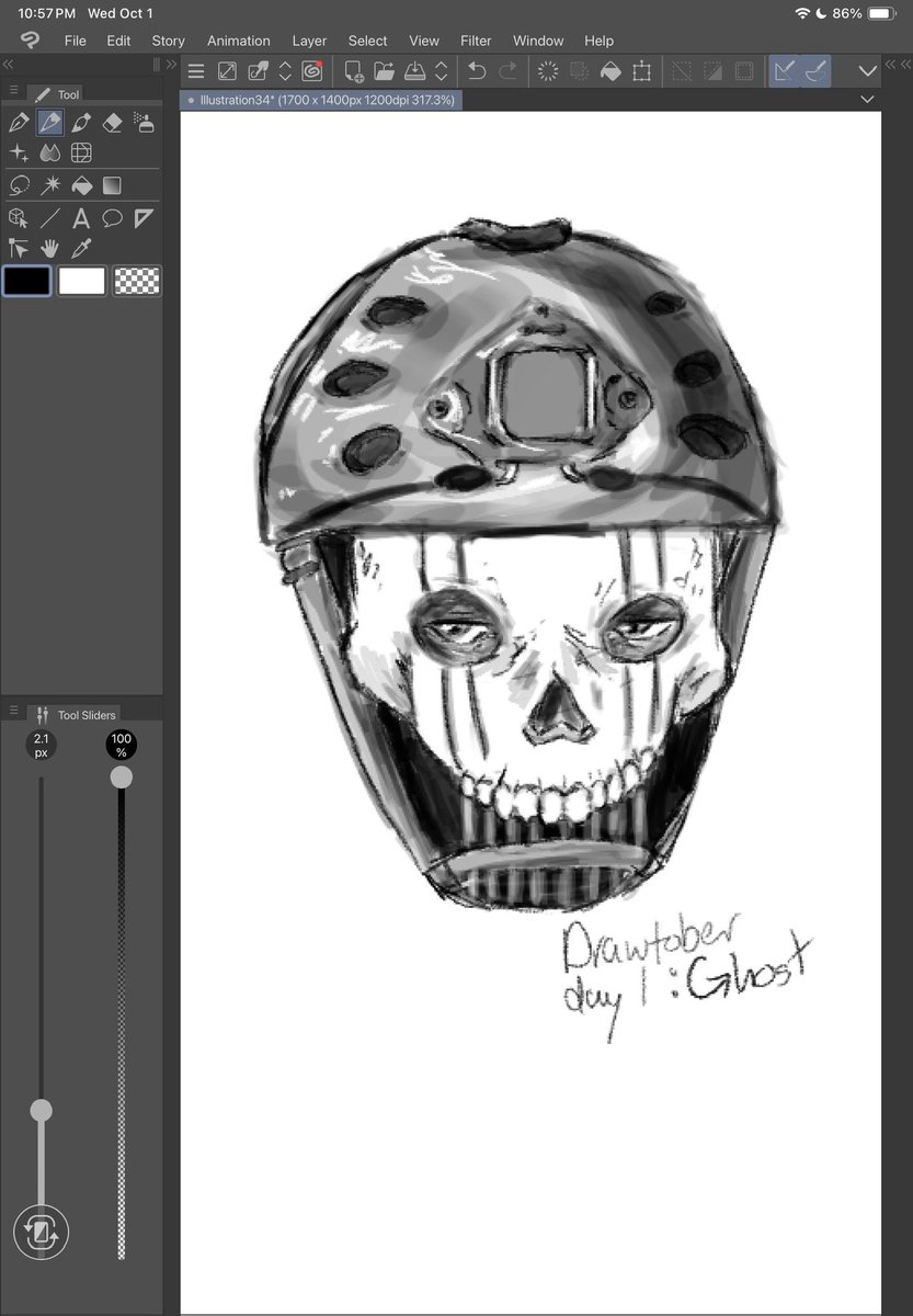P3TMUTT's tweet image. participating in this finally 🫡
#Drawtober #ghost #ghostcod