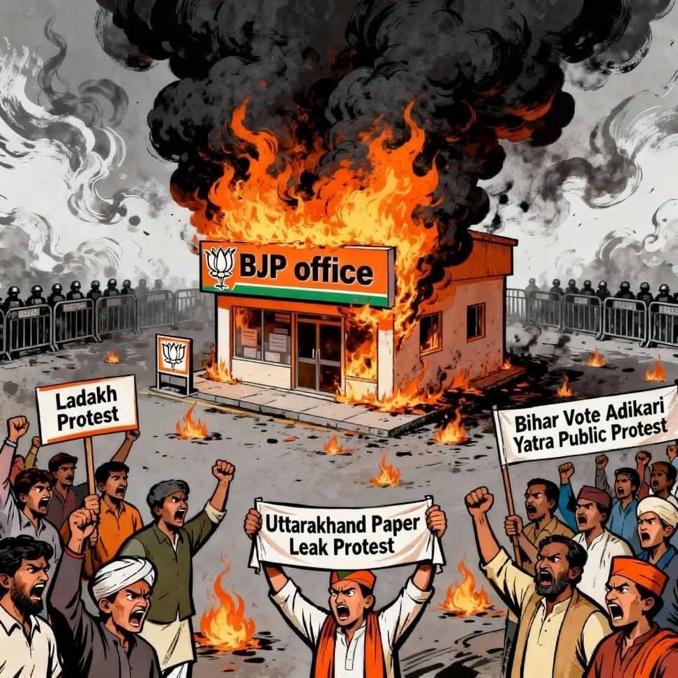 Educated youth are frustrated and angry! We studied hard, only to face rigged exams and endless waiting. We are taking to the streets. #6thOct_ChaloDelhi