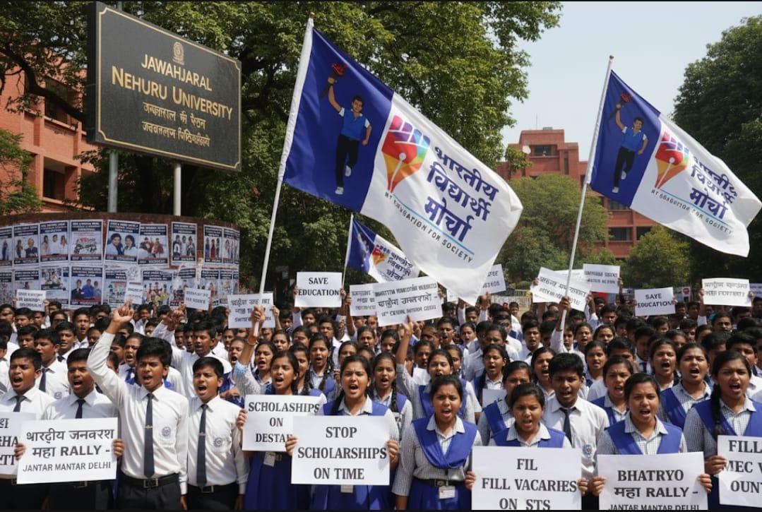 हम तैयार हैं जन आंदोलन के लिए क्योंकि अब
🔥 डरने का वक्त नहीं, लड़ने का वक्त है।
जो आज चुप रहेगा, कल उसका भविष्य बिक जाएगा।
6 अक्टूबर – जंतर मंतर पर छात्र–युवा ज्वालामुखी बनेंगे।
#6thOct_chaloDelhi