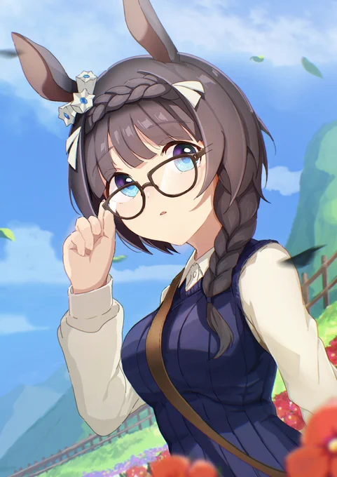 メガネウマ娘 #眼鏡の日 #メガネの日