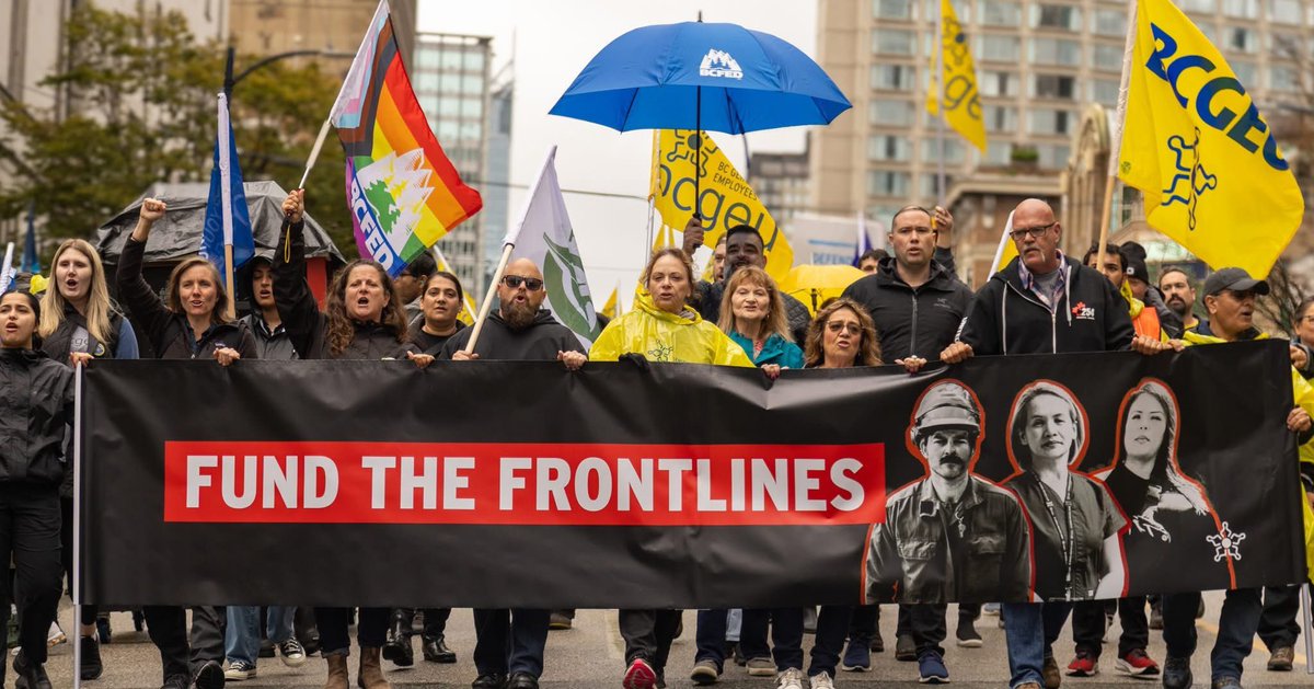 susibcfedprez's tweet photo. Well past time to get back to the table and negotiate a fair wage #FundTheFrontLine #Solidarity #bclab https://t.co/BwU5mwpWsk