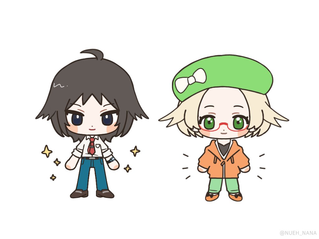 어제 체렌, 벨 나나곰 리뉴얼하고 시간이 남아서 BW1 체렌까지 만져줬다네요.... ☺️☺️

순서대로
(1) - #하루체렌
(2) - #체렌하루 (평행세계)
(3) - #체렌체린
(4) - 체렌벨(🖤🤍)

이랍니다....🫶🏻