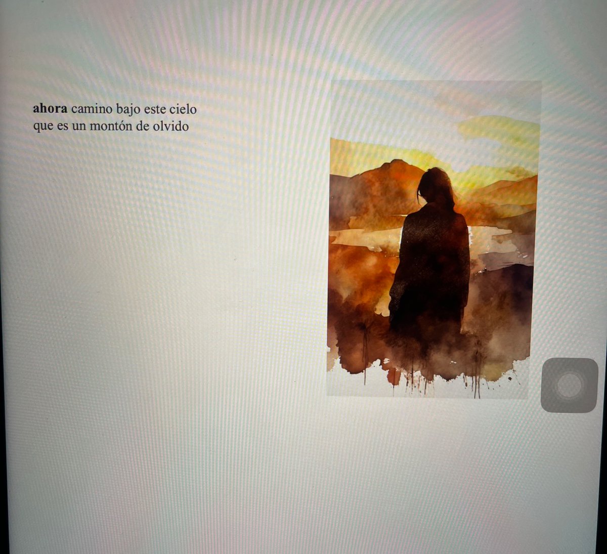 Leyendo, por primera vez, la bella poesía de Yana Lema Otavalo, a través de la app de <a href="/LectorizLLC/">Lectoriz</a>, cada verso te transporta a los sonidos, olores y matices de nuestra serranía amada, evocando el amor y la nostalgia. Muy hermoso. 💚📚