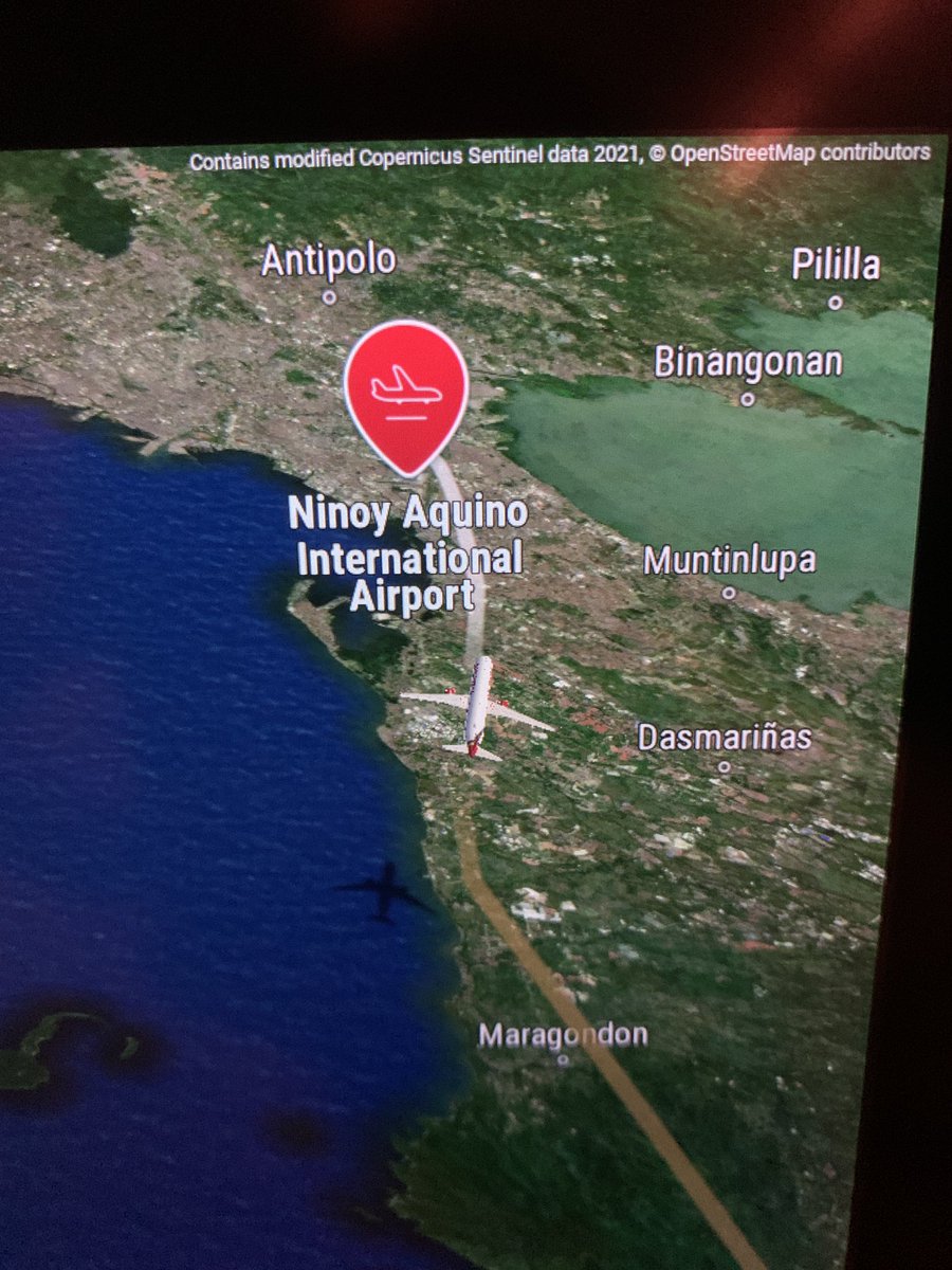 planemad's tweet image. How cool to see #OpenStreetMap on my @airindia flight to attend the OpenStreetMap conference in Manila #sotm2025
Bonus: We got a water cannon salute as it was also the first ever direct flight between India and the Philippines. AI crew and inflight service was fantastic ❤️