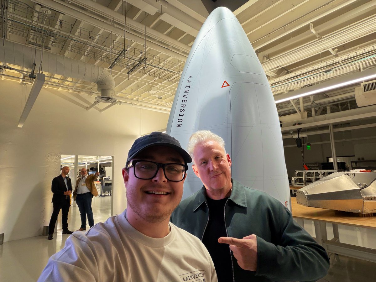 Look who we ran into <a href="/InversionSpace/">Inversion</a>  .. New Spacecraft reveal !!! Great to see you <a href="/johnkrausphotos/">John Kraus</a> !!