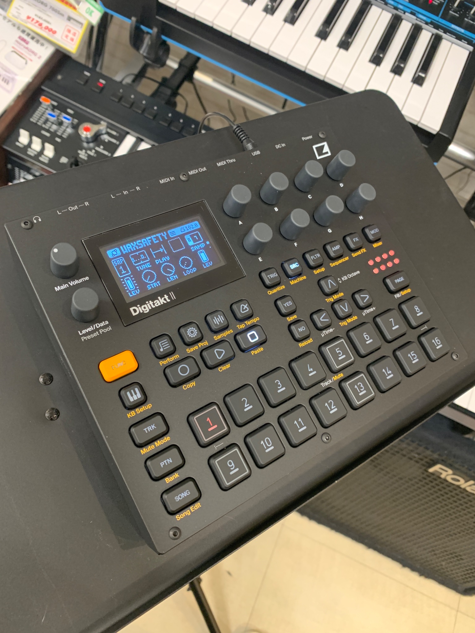 池部楽器店 鍵盤堂 渋谷シンセサイザー アコーディオン オルガン