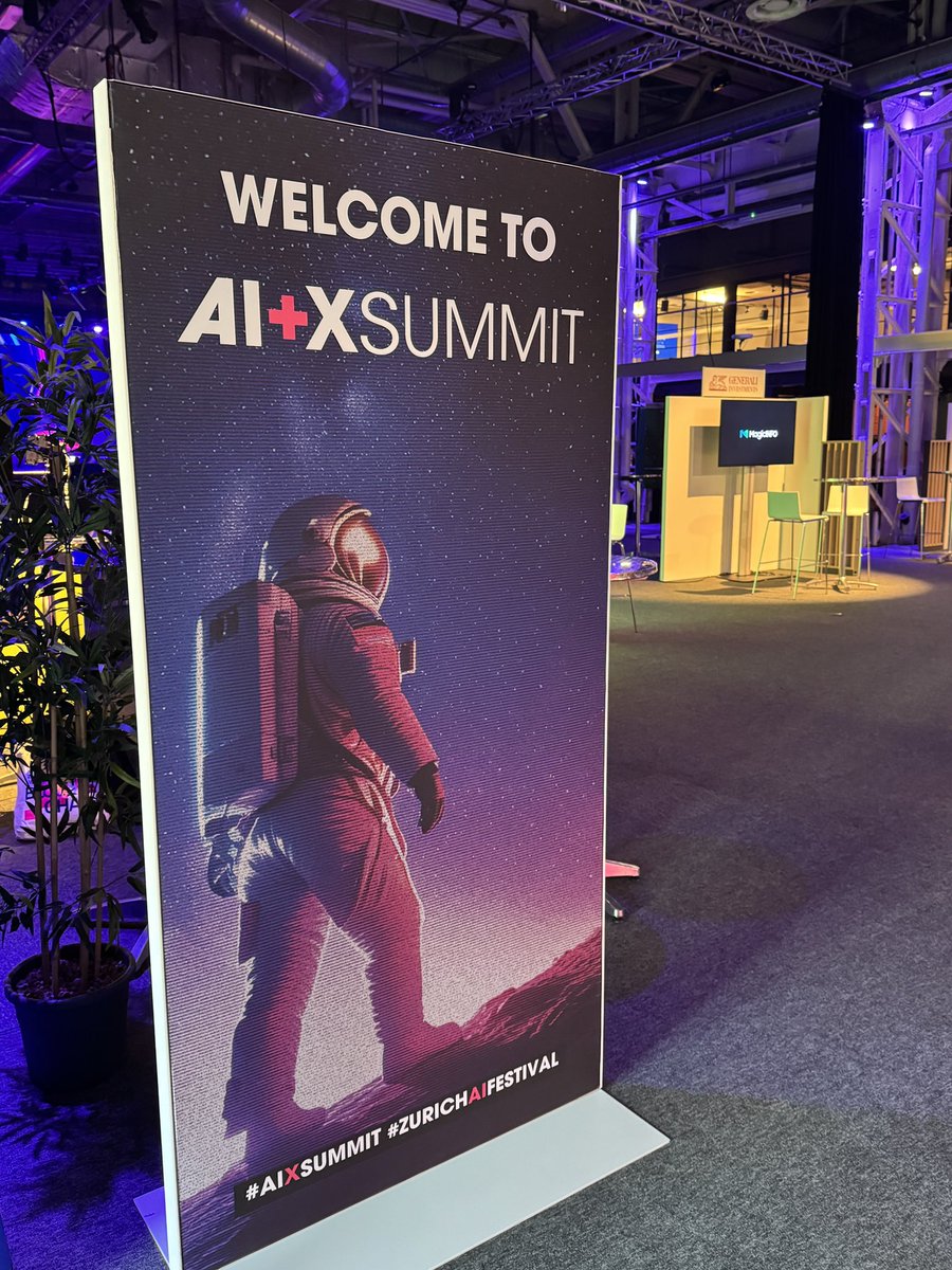 cscsch's tweet image. Meet us today at AI+X Summit Zurich! #ai #apertus #wearealps #hpc