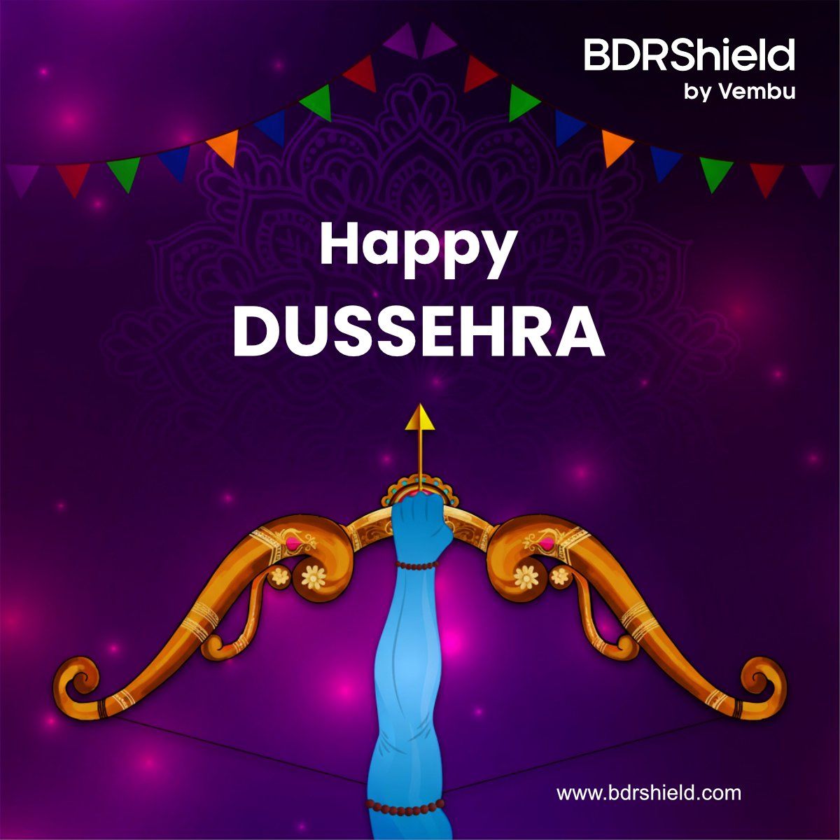 On this auspicious occasion of Dussehra, may success and positivity always be on your side.
Let’s embrace the spirit of victory and new beginnings. 🌟
Happy Dussehra to all! 🎊