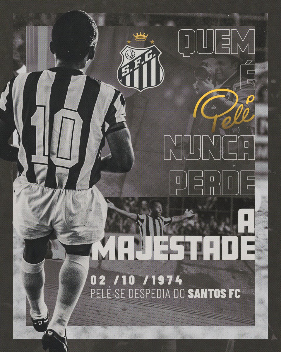 Foi nesta data, em 1974, que Pelé se ajoelhou, de braços abertos