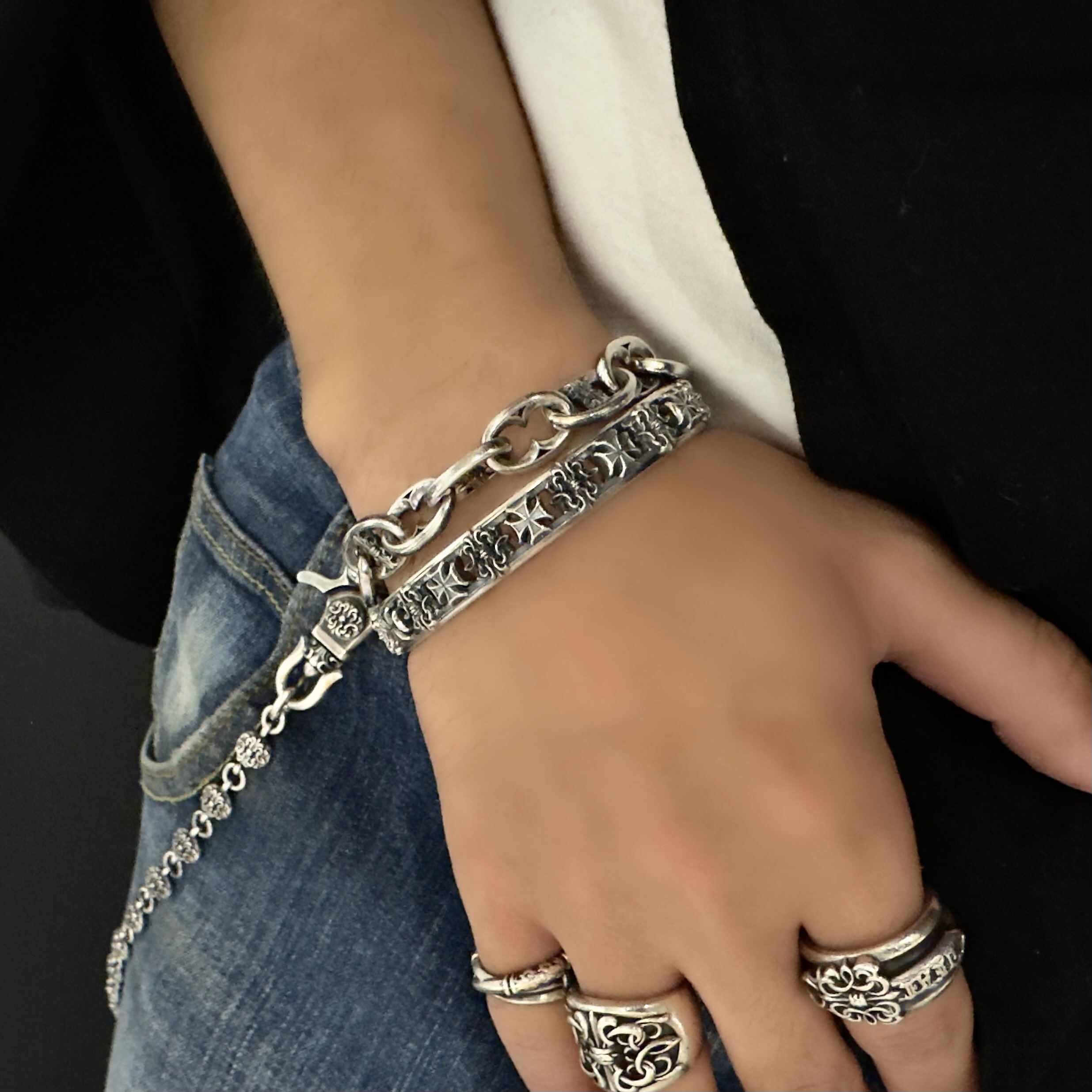 Andyページ❗️バングル２つ、リング１つの３点セット Andyページ❗️バングル2つ、リング1つの3点セット FUNNY公式