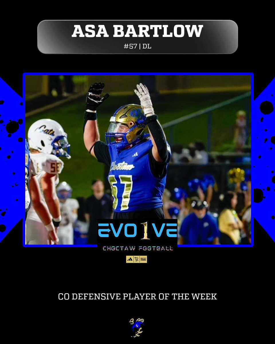 Congrats to our Co Defensive players of the week vs Piedmont <a href="/tahriqknighten4/">tahriq knighten</a> and Asa Bartlow! 🤙#EVO1VE #StingEm