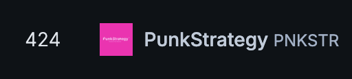 manymanyjeans's tweet photo. First you feel... Wow, top 500 is something.

And then you take a look at the hot garbage above it. Lots of dead tokens and chains, some of those that were worth many billions at some point (and some of them still are).

$PNKSTER? Much, much, MUCH HIGHER! https://t.co/yar5yXPTwz