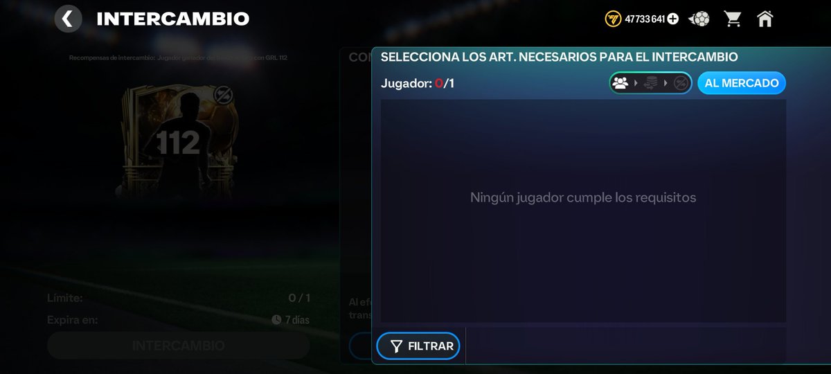 Christian86245's tweet photo. Tengo un suker y no me lo cuenta para el intercambio 112, que paso? 
@tutiofifa @HDWolvie @EASFCMOBILE https://t.co/5uaKtGzedA