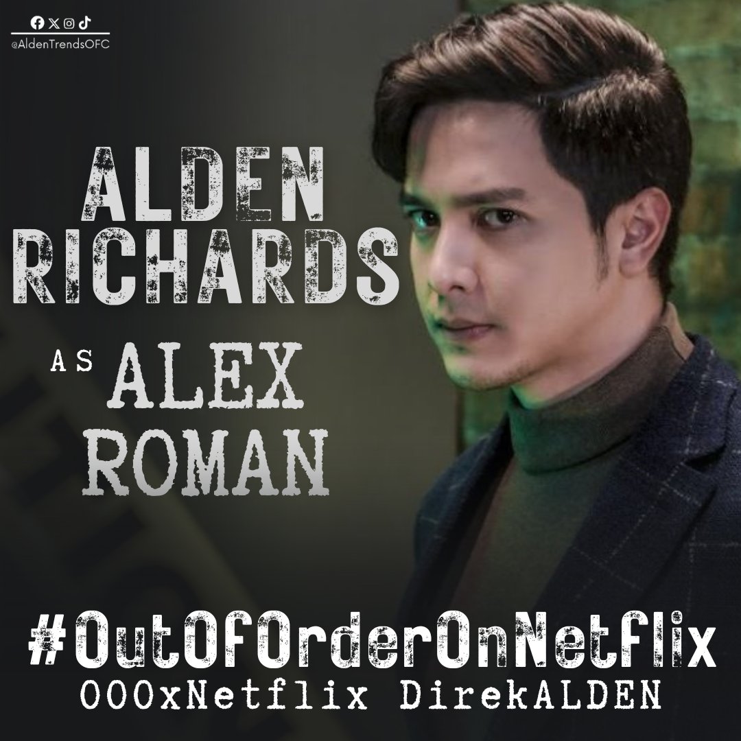 Let's continue to post and share our reactions, feedback, lessons learned and realizations after watching Out Of Order 🎞️

Don't forget to use our tags for today! ☺️

<a href="/aldenrichards02/">Alden Richards</a> <a href="/myriad_corp/">MYRIAD Corporation</a> <a href="/VIVA_Films/">VIVA Films</a> <a href="/StudioVivaPH/">Studio Viva</a> <a href="/Sparkle_GMA/">Sparkle GMA Artist Center</a> <a href="/Netflix_PH/">Netflix Philippines</a> 
#OutOfOrderOnNetflix