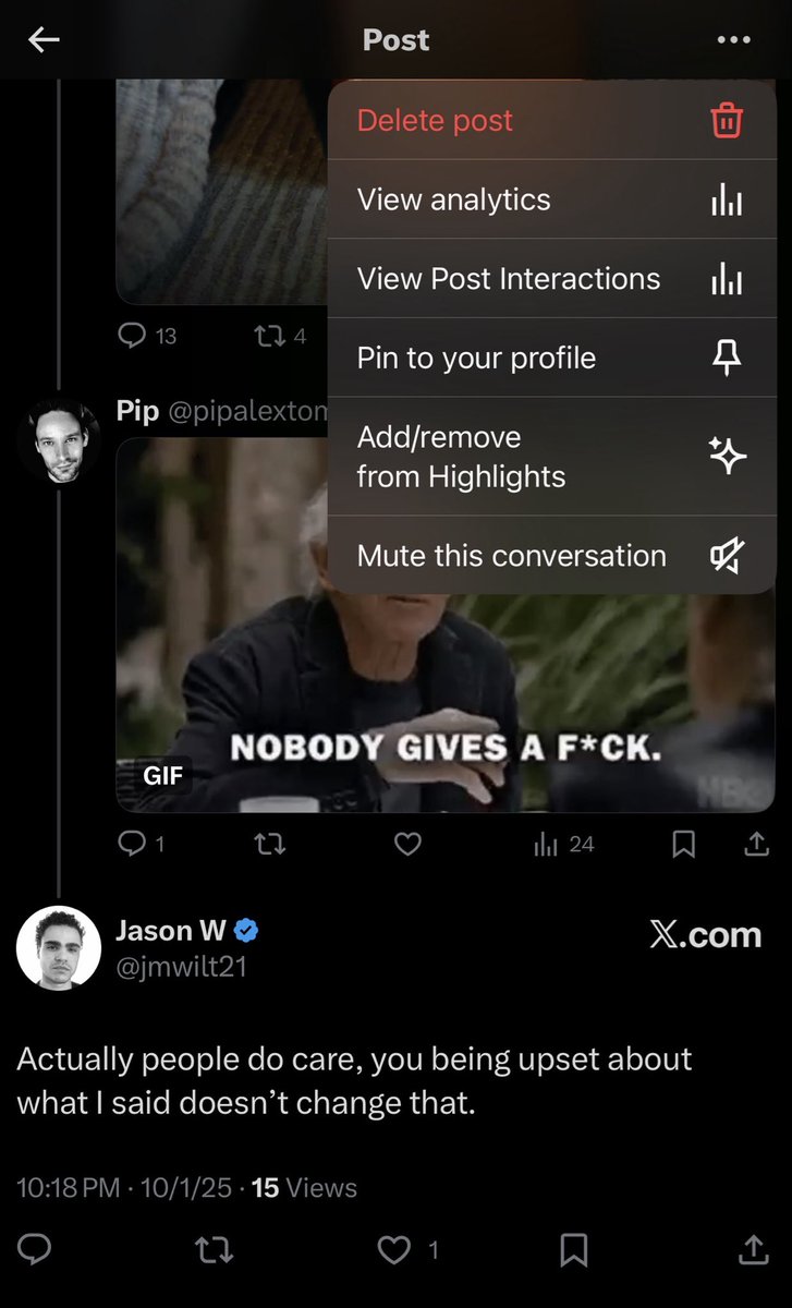 I really hate how on the iOS X app I have to go up to the top corner and press the menu to see post interactions, compared to the Android app where it’s all conveniently at the bottom. 

Another example of the iOS getting changes quicker, but not all of that is a good thing.