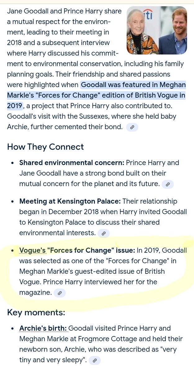 EAPoeEstNe19jan's tweet photo. @SageKnowsAll The #ToxicBritishMedia shamefully reduced #PrimatologistJaneGoodall to her association with #PrinceHarry & #MeghanSussex. Although #Goodall, an accomplished woman, studied chimpanzees for over 60 years, it is #ParForTheCourse for the #TBM to use #TheSussexes’ SEO in headlines. https://t.co/4GSvbmzP0w